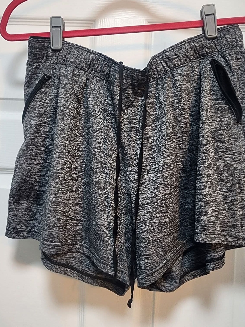 liberty Black Heather Athletic Drawstring Shorts